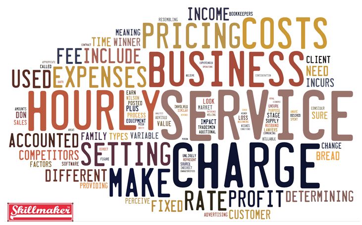 Hourly Service Charge wordcloud